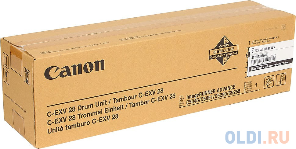 Фотобарабан Canon C-EXV28Bk для iR C5045/C5051/C5250/C5255 . Чёрный. 44000 страниц 2776B003AA - фото 2