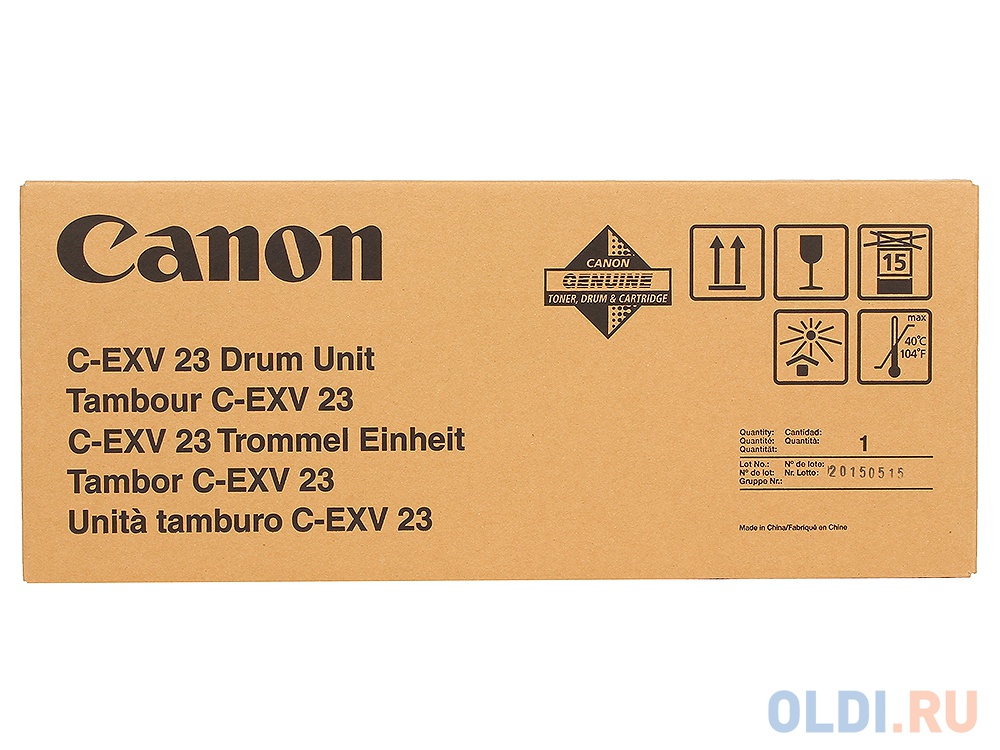Фотобарабан Canon C-EXV23 для iR2018/2022/2025/2030. Чёрный. 69000 страниц 2101B002AA - фото 2