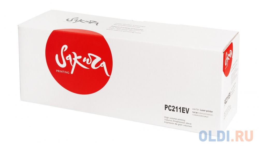 

Картридж Sakura NV-PC211EV 1600стр Черный