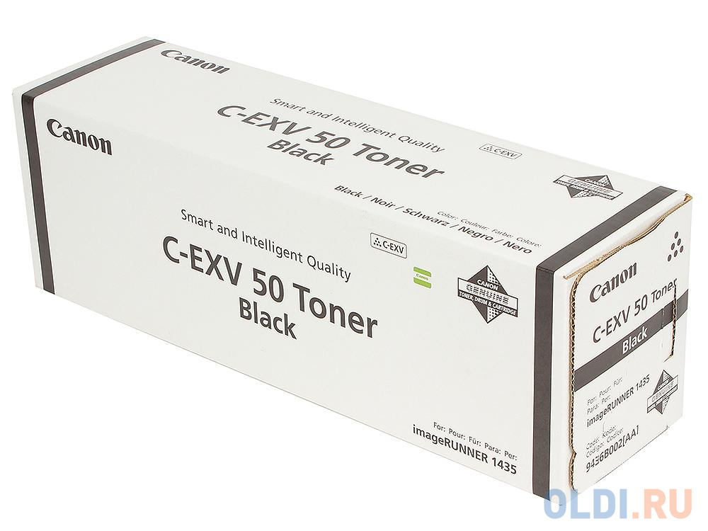 Тонер Canon C-EXV50 для IR1435/1435i/1435iF. Чёрный. 17 600 страниц.