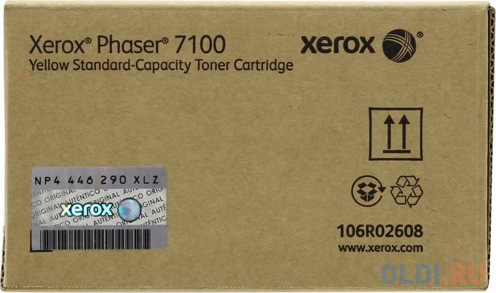 Картридж Xerox 106R02609 106R02609 9000стр Желтый