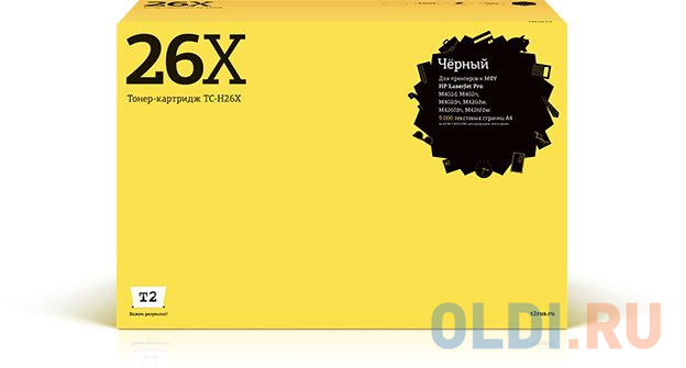 

Картридж T2 TC-H26X / CF226X, Черный