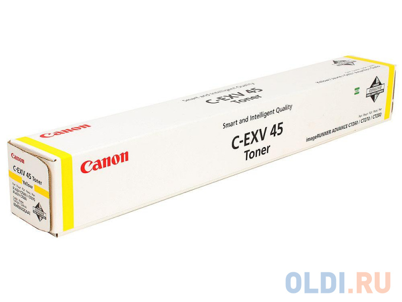 

Тонер-Картридж Canon C-EXV45 Y для iR ADV C7260i C7270i C7280i жёлтый 6948B002