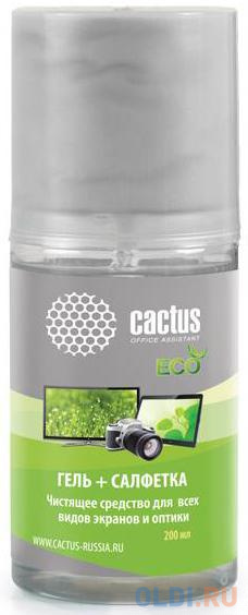 Чистящий набор Cactus CS-S3004E 200 мл калька cactus cs tr95 a4250 250л a4 90г м2