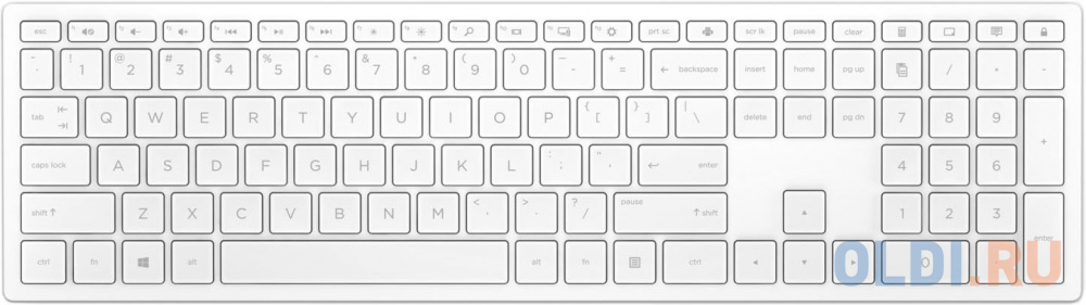 

Клавиатура беспроводная HP Pavilion 600 USB белый