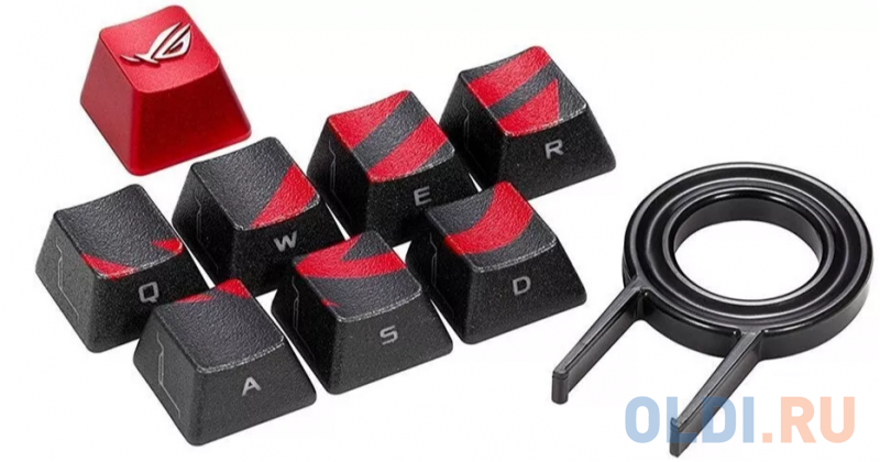 

ASUS ROG Gaming Keycap Set набор клавиш (8 шт, экстрактор, 90MP0100-B0UA00)