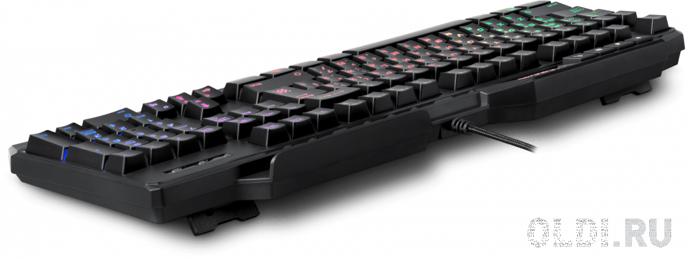Клавиатура Defender GLORIOUS GK-310L Black USB 45310 - фото 3