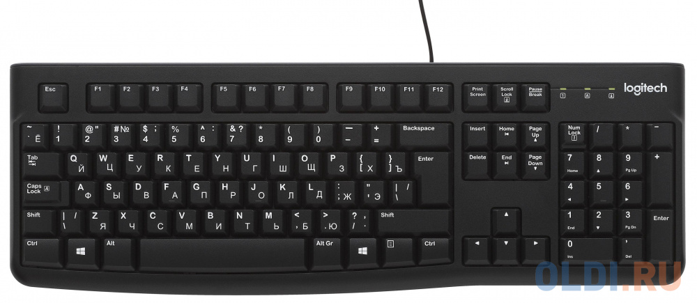 (920-002522)  Logitech Keyboard K120 For Business Black USB