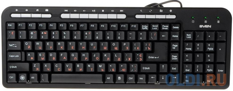 

Клавиатура Sven standart 309M USB black