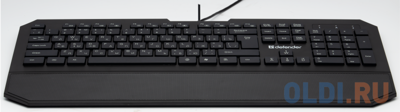 

Клавиатура Defender проводная ММ Oscar SM-600 USB B(Черный) Pro 104+6кн, 13 доп.ф-ций,