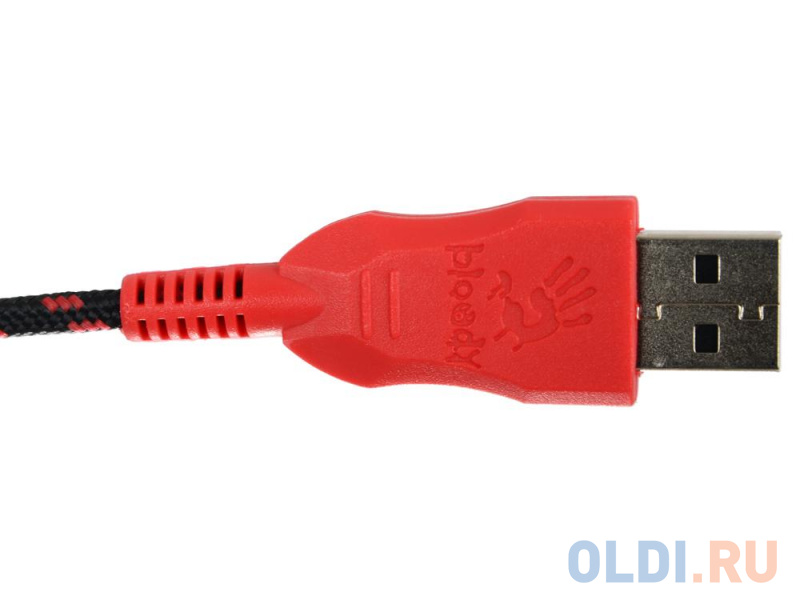 Клавиатура A4Tech Bloody B418 USB Multimedia Gamer LED фото