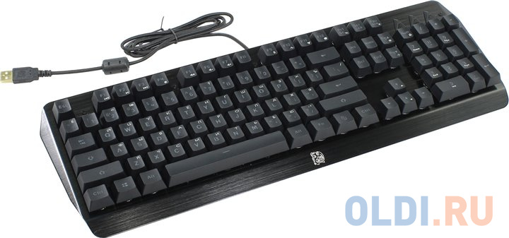 

Клавиатура проводная Thermaltake Challenger EDGE USB черный KB-CHE-MBBLRU-01