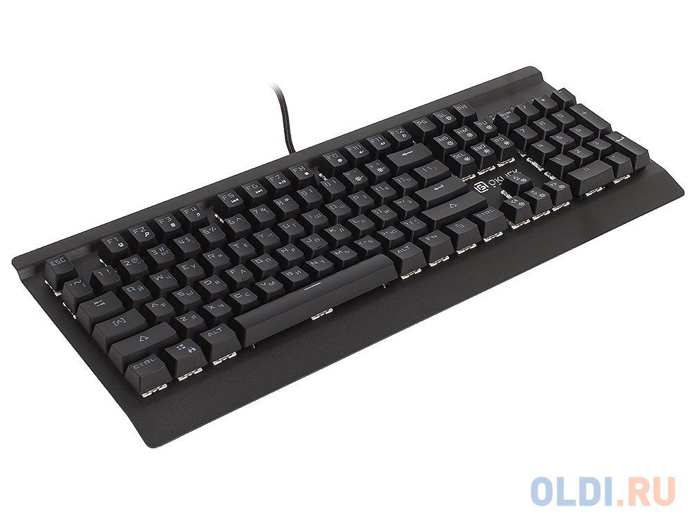 Клавиатура Oklick 920G IRON EDGE механическая черный USB Gamer LED