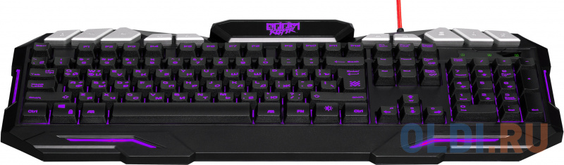 Клавиатура игровая DEFENDER Doom Keeper GK-100DL RU,3-х цветная,19 Anti-Ghost, USB фото