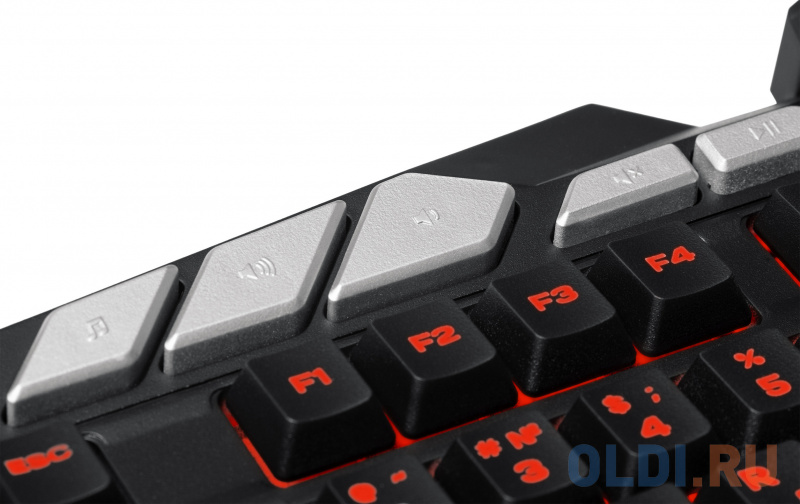 Клавиатура игровая DEFENDER Doom Keeper GK-100DL RU,3-х цветная,19 Anti-Ghost, USB фото