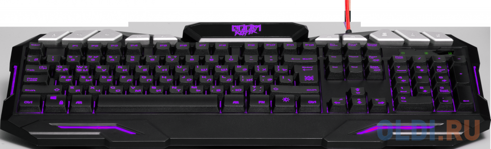 Клавиатура игровая DEFENDER Doom Keeper GK-100DL RU,3-х цветная,19 Anti-Ghost, USB 45100 - фото 8