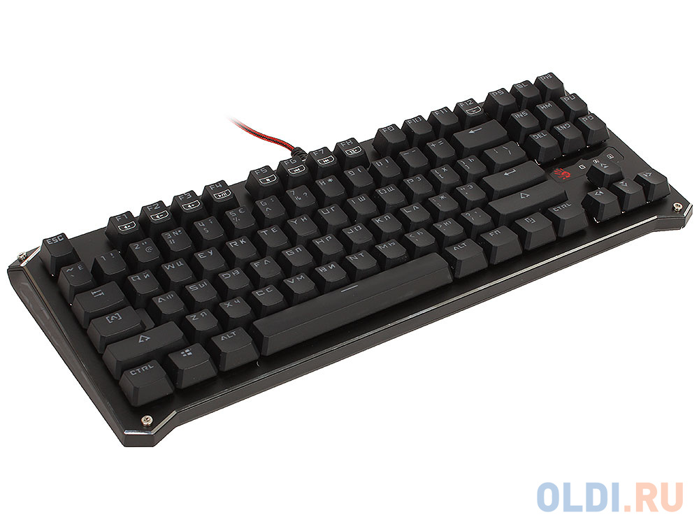 Клавиатура A4Tech B930 механическая черный USB Gamer LED фото