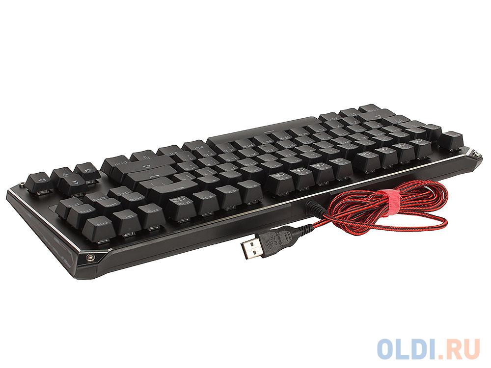 Клавиатура A4Tech B930 механическая черный USB Gamer LED фото