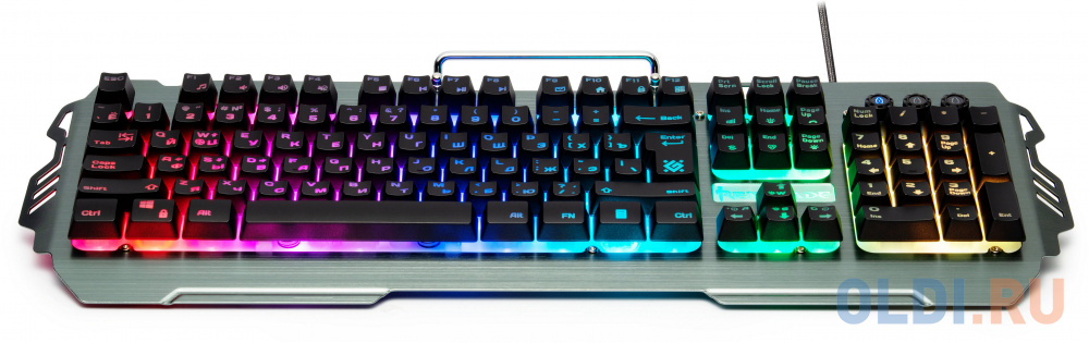 Клавиатура игровая DEFENDER Renegade GK-640DL RU,RGB подсветка, USB, 9 режимов 45640 - фото 5