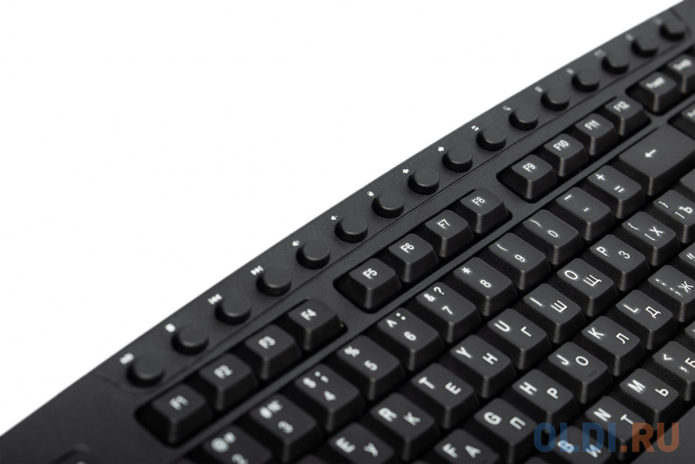 Клавиатура проводная Defender HB-470 RU USB черный фото
