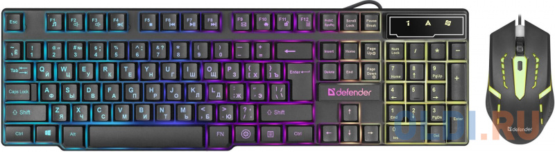 

Клавиатура + Мышь Sydney C-970 RU, USB, черный DEFENDER