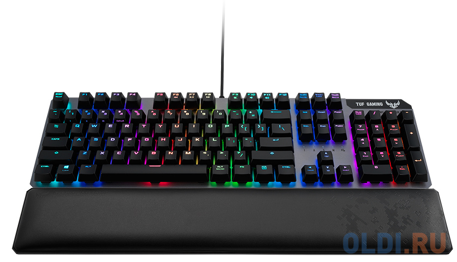 

Клавиатура проводная ASUS TUF Gaming K7 USB черный 90MP0191-B0RA00