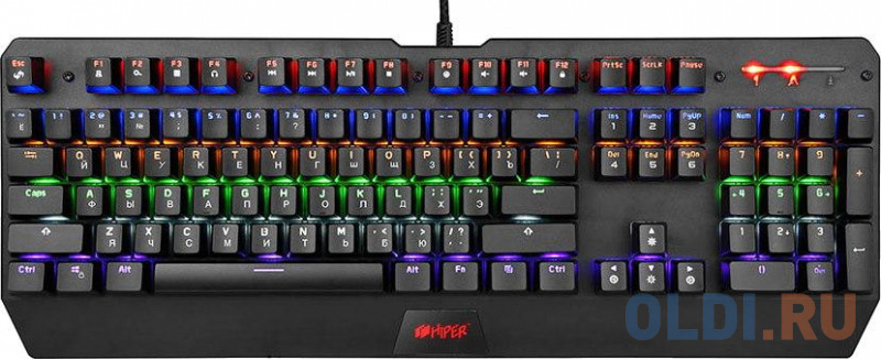 

Клавиатура проводная HIPER HIPER MK-3 RATE USB черный