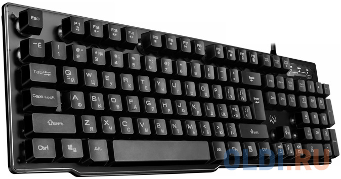 Клавиатура проводная Sven KB-G8500 USB черный фото