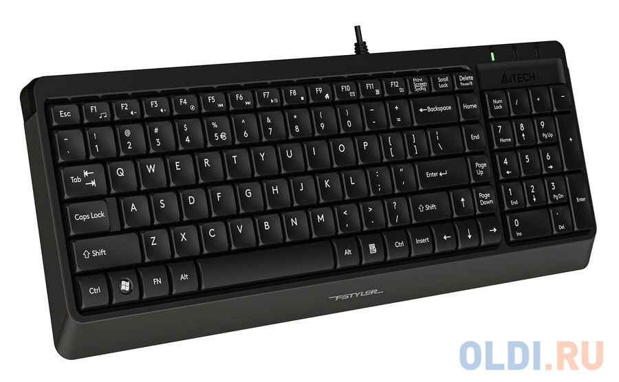 Клавиатура A4TECH FK15 Black USB фото