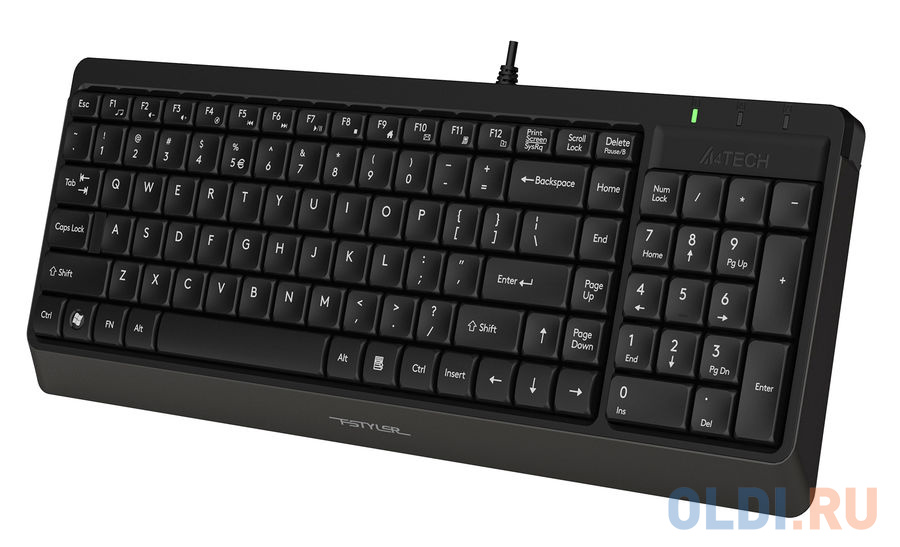 Клавиатура A4TECH FK15 Black USB фото