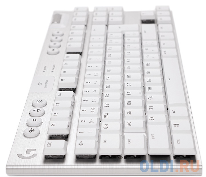 Клавиатура беспроводная Logitech G915 TKL Tenkeyless LIGHTSPEED Wireless RGB USB + Bluetooth белый 920-010117 фото