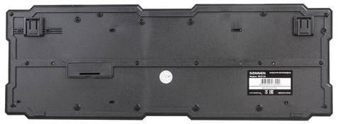 Клавиатура беспроводная SONNEN KB-5156, USB, 104 клавиши, 2,4 Ghz, черная, 512654 фото