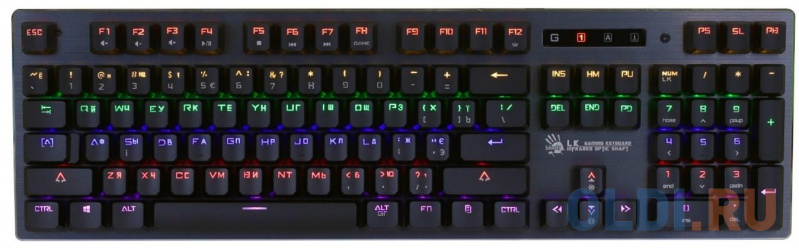 

Клавиатура проводная A4TECH Bloody B760 Neon USB серый