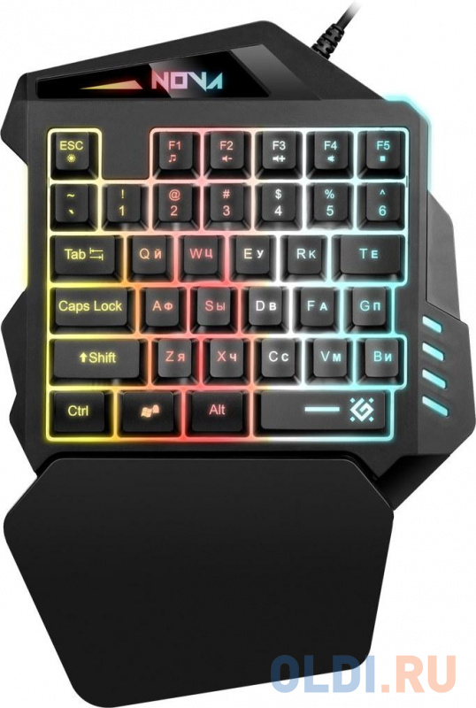 

Клавиатура Defender GK-860L Black USB, Черный