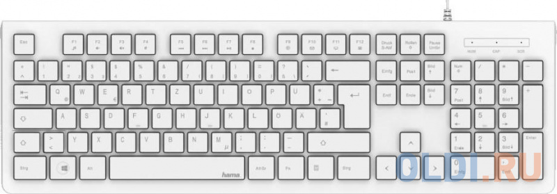 

Клавиатура Hama KC-200 белый USB