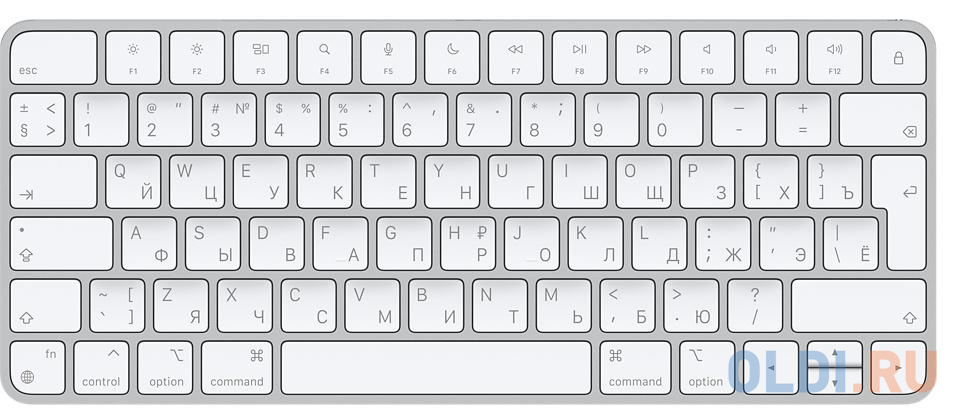 

Клавиатура беспроводная Apple Magic Keyboard с Touch ID Bluetooth серебристый MK2A3RS/A