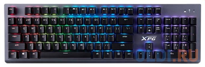 

Игровая клавиатура XPG Mage (Kailh KT red switches, USB, RGB подсветка), Черный