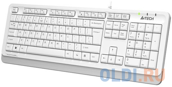 Клавиатура A4TECH Fstyler FKS10 White USB фото