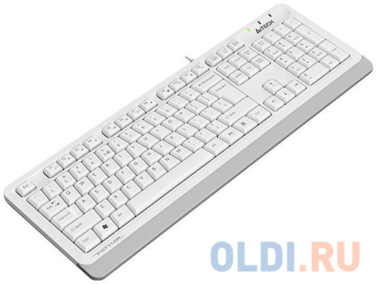 Клавиатура A4TECH Fstyler FKS10 White USB фото
