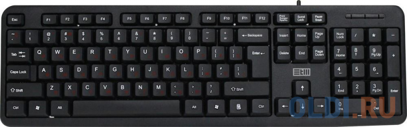 

Клавиатура STM STM 202C Black USB, Черный