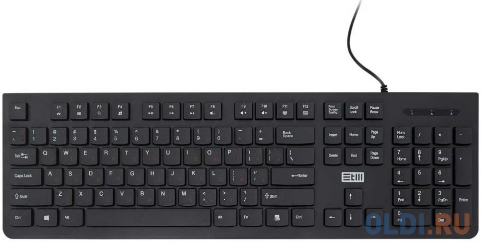 Клавиатура STM 205CS Black USB, цвет белый - фото 1