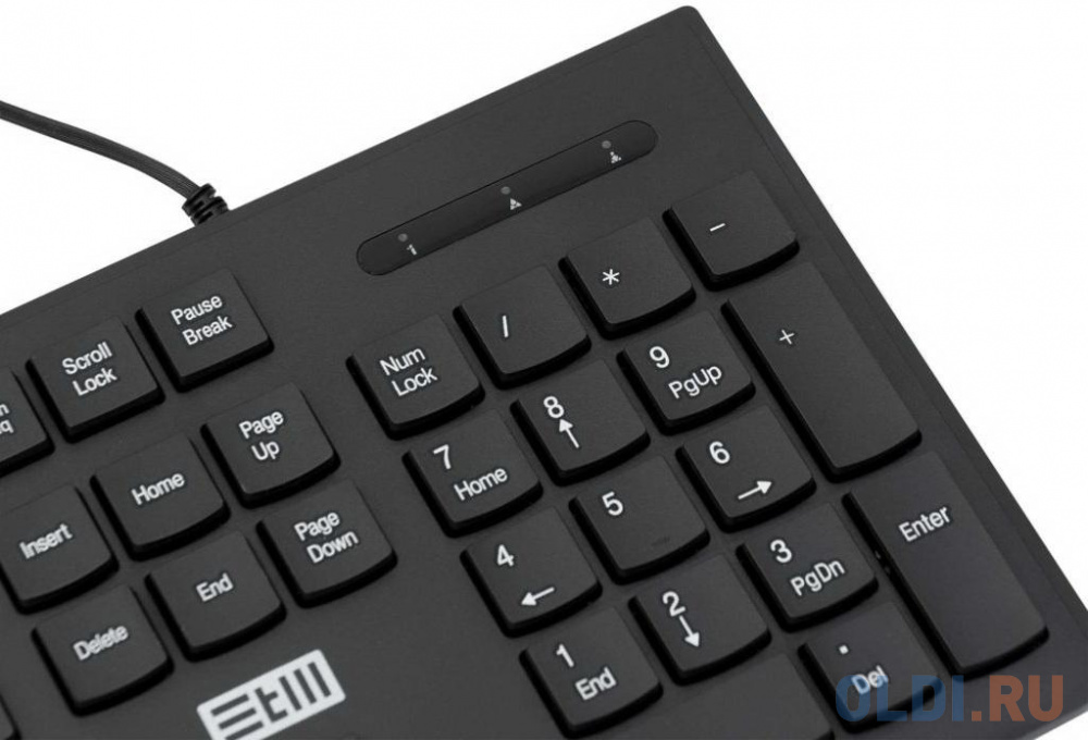 Клавиатура STM 205CS Black USB, цвет белый - фото 4