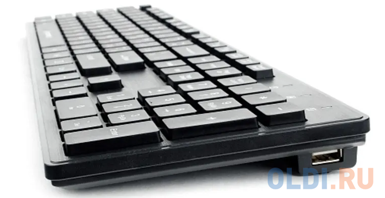 Клавиатура Gembird KB-8360U Black USB клавиатура проводная gembird kb 8320uxl bl usb