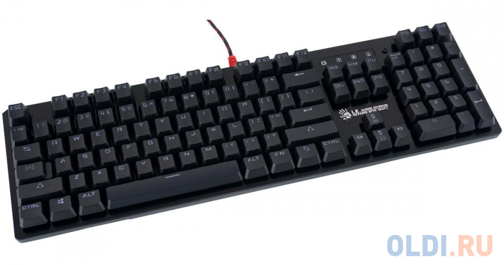 Клавиатура A4Tech Bloody B820R Dual Color механическая черный/серый USB for gamer LED фото