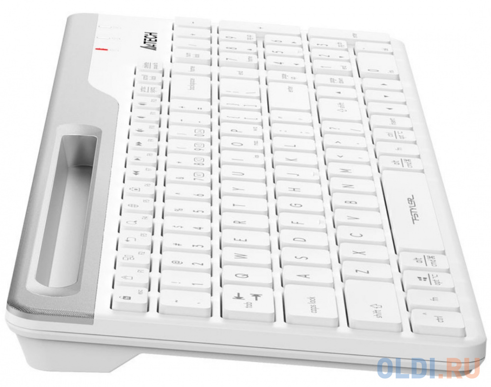 Клавиатура A4Tech Fstyler FBK25 белый/серый USB беспроводная BT/Radio slim Multimedia фото