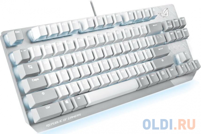Клавиатура ASUS Strix Scope NX TKL ML White USB фото
