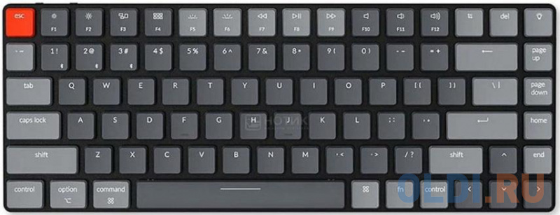 

Клавиатура Keychron K3 Black Bluetooth, Черный/серый