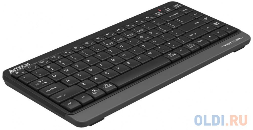 Клавиатура A4Tech Fstyler FBK11 черный/серый USB беспроводная BT/Radio slim фото