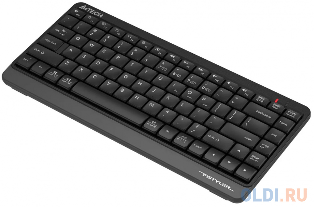 Клавиатура A4Tech Fstyler FBK11 черный/серый USB беспроводная BT/Radio slim фото