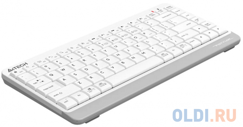Клавиатура A4Tech Fstyler FBK11 белый/серый USB беспроводная BT/Radio slim фото